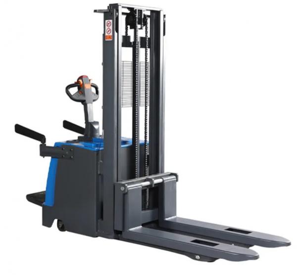 Stand Up Logistics Machines Battery Powered Electric Pallet Truck Stacker ODM