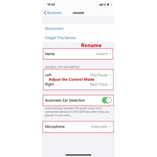 I500 PRO Tws Support Rename/GPS Positioning Airoha 1536 Air 2 1: 1 H1 Chip Earbuds Bluetooth 5.0 Earphone Headset