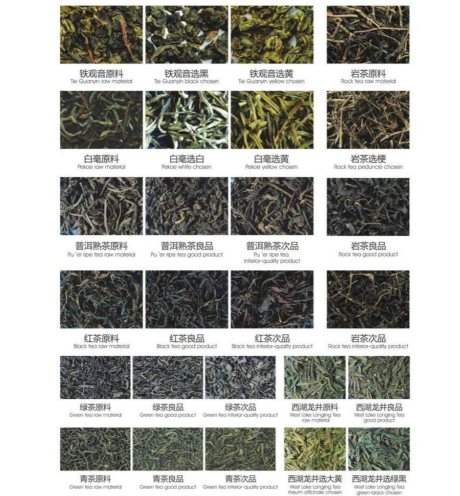 Double layers Optical Tea Color Sorting Machine Automatic CCD tea color sorter