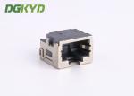 Custom Shield 8p8c SMD / SMT Rj45 Keystone Jack Extra Low Profile Ethernet