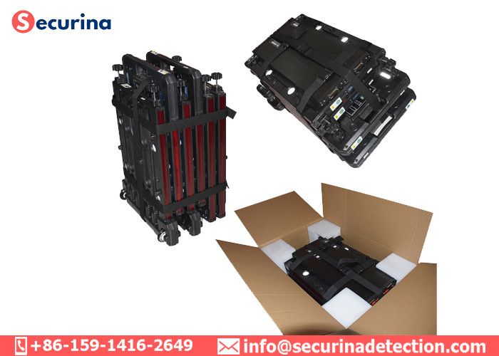 Foldable Walk Through Security Detector IP67 Waterproof With Mobile Control APP