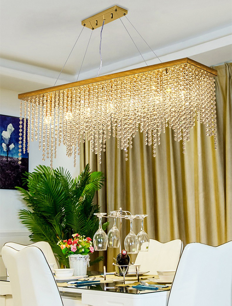 Nordic home decoration crystal chandelier restaurant extra large chandelier(WH-CA-106)