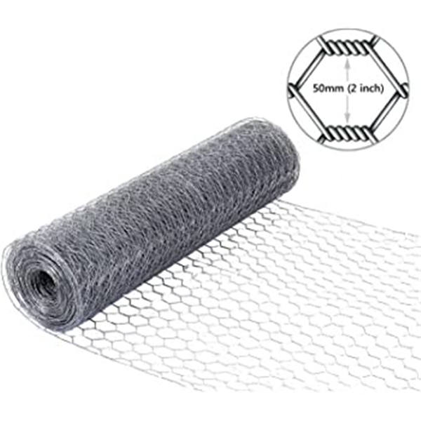 Anti Oxidation 2m Wide Hexagonal Wire Mesh With 20mm Mesh