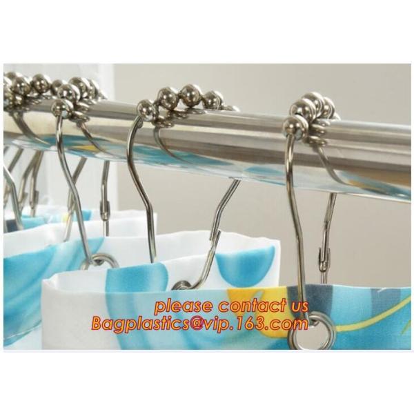 Stripe Hotel White Polyester Jacquard Shower Curtain,180x180cm maple leaf PEVA theme bathroom accessories shower curtain