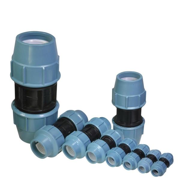 Complete Size Connection Female 100% Material Light Blue Plastic PP Fitting Italy Style