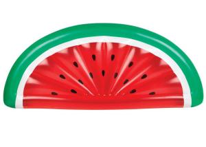 Inflatable Half Watermelon Pool Float / Outdoor Inflatable Pool Raft