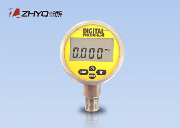Quality Smart Digital Pressure Gauge Four LCD Local Display Battery Power Supply ZH-S280 for sale
