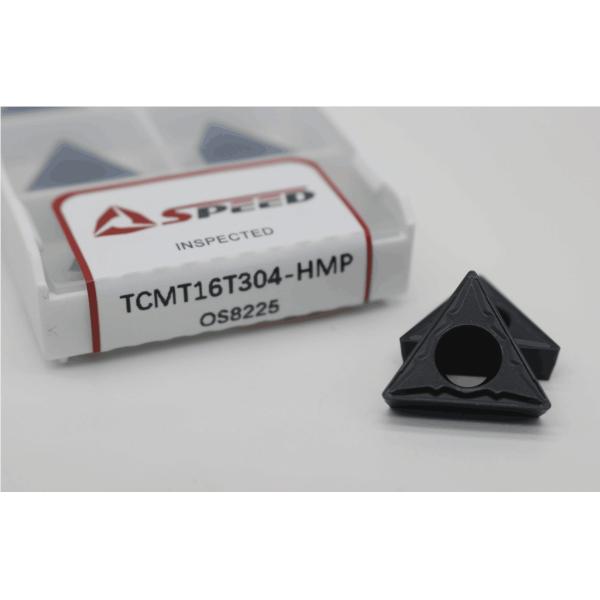 Sharp Tungsten Turning Insert , Lathe Turning Inserts TCMT16T304 For CNC Cutting
