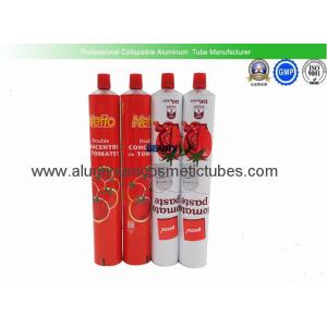 China Mustard / Chocolate Squeeze Tubes Offset Printing Custom Logo FDA Certificatedv wholesale