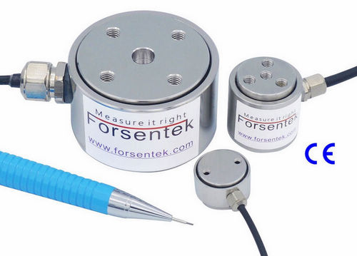 Flange Type Compression Load Cell 1000N Miniature Column Compression Load Cell 2000N