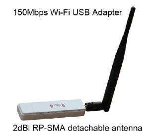 China 802.11n WiFi Adapter With 2dbi Antenna GWF-1B1T wholesale