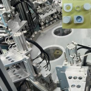 Customized Turntable Or Loop Production Line For Heli Cap Assembly Machine With Automatic Detection