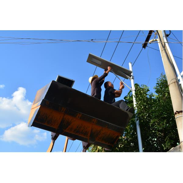 5 years warranty motion sensor integrated solar led street light 40w cheap sale