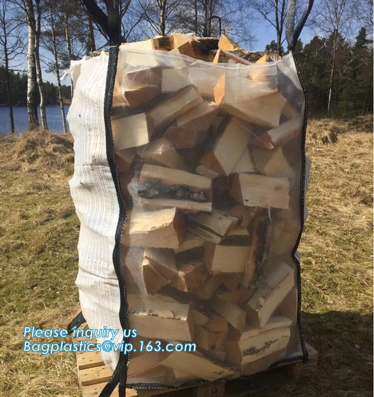 customizable PP u-panel baffle big bag /coated white woven PP jumbo bag/ventilated 4 panel baffle bag/all colors availab