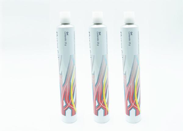 Quality Lightweight Aluminum Tube Cosmetic Packaging With Offset Printing Max 6 Colors for sale