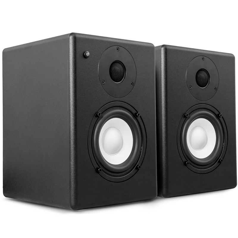 5.25 Inch 6 Inch Studio Monitors Pair Powered Active Monitor Speakers For Computer HiFi Audio