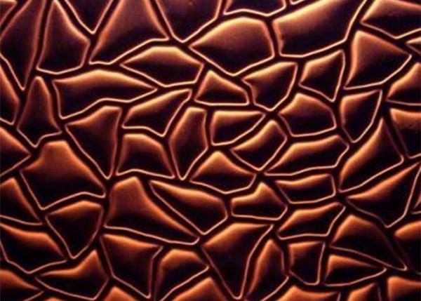 Quality Solid Structure Artistic Glass Tile , 300X300MM Dynamic Patterned Laminated Glass for sale