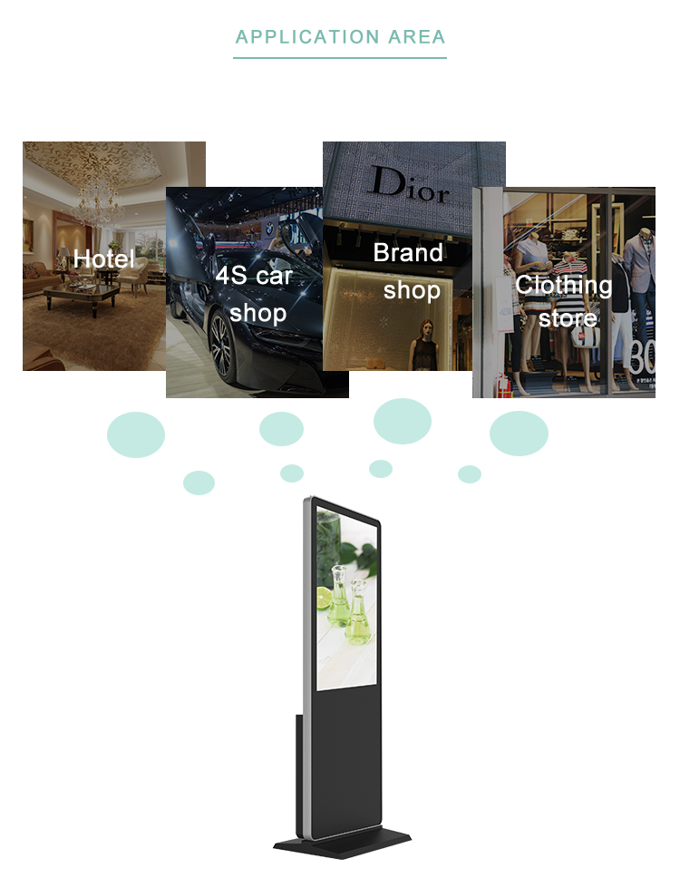 Homefish 2 in 1Floor Standing Digital Vertical LCD Media Player Advertising Monitor Aroma Commercial Hotel Lobby Scent Diffuser
