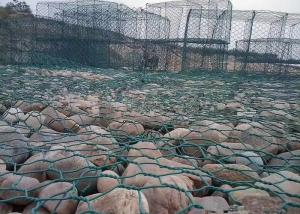 China 8x10cm 3.2mm Steel Hexagonal Wire Netting Gabion Box Slope Protection Wire Mesh on sale