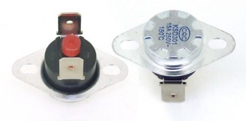 Quality 20A 25A 45A 60A 220V 240V Snap Action Temperature Protected Switch Thermal Overload Protector for sale