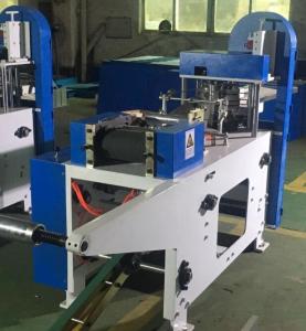 China 7.3Kw Toilet Paper Folder / Napkin Folding Machine 1/4 Folded Steel To Paper Embosing And Color Printing / on sale