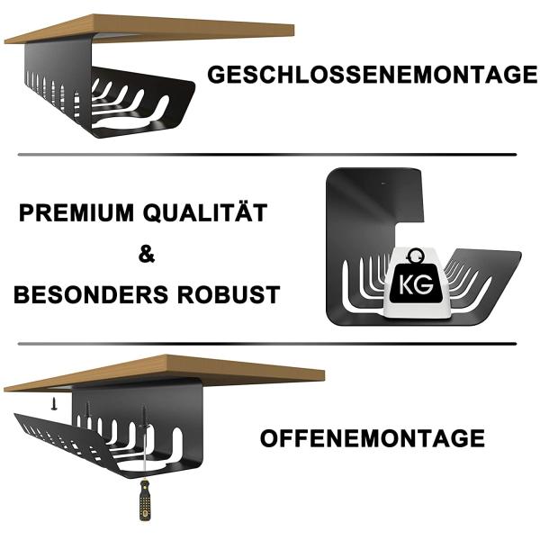 Organize Your Office Cables with this Non-folding Rack Cable Management Organizer