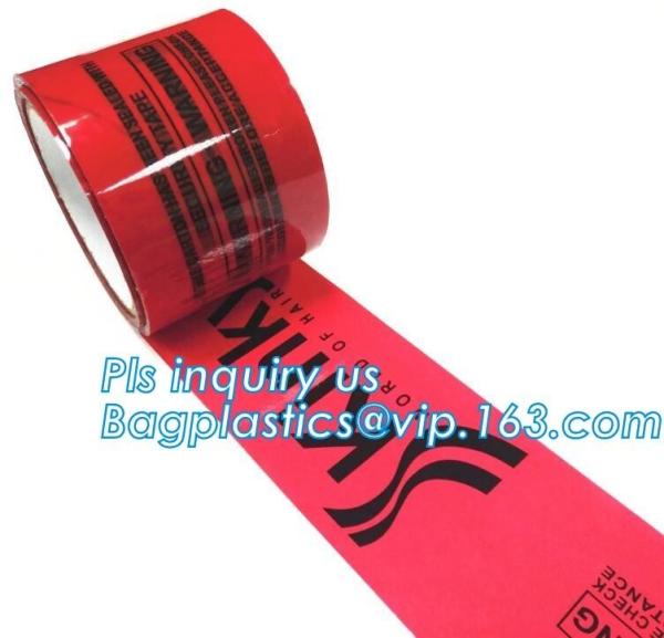 Quality Security void tape,Tamper Evident Security Void Tapes,Red Tamper Evident Void if Opened Security Tape PET Backing Materi for sale