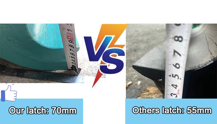 High Effective quick hitch excavator tilting quick hitch hydraulic quick hitch coupler quick coupler hitch for cat