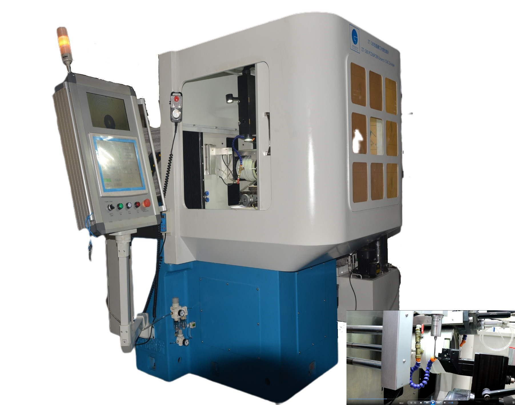 Polycrystalline Diamond 0.001mm PCD Grinding Machine With 4 Axis Linkage