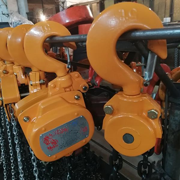 Steel 2t Lifting Rigging Triangle Manual Chain Tackle