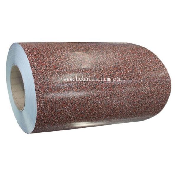 Anti UV 1100 Aluminum Sheet Metal Roll With Marble Coating