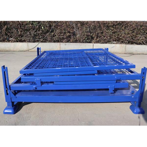 Turnover Full Security Lockable Wire Mesh Pallet Cage 1500Kg