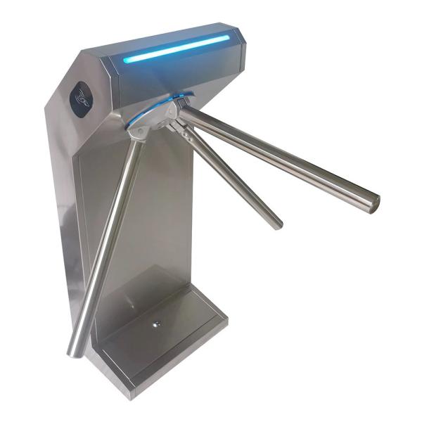 Quality Access Control Tripod Turnstile SS304 Compact Small Packing Volume for sale