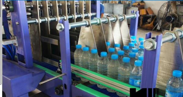 Quality PLC control 22KW Shrink Film Wrapping Machine With Heat Shrink Tunnel for sale