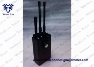 China Portable RF Remote Control Jammer 315 / 433 / 868MHz Two Power Adapters on sale