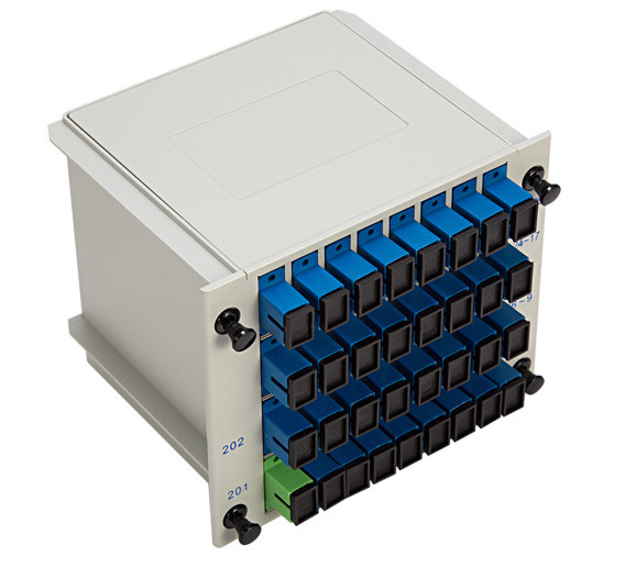 Low Insertion Loss 1x32 Abs Box Plc Splitter For PON GEPON Networks