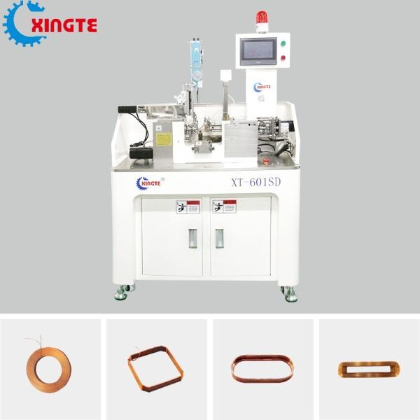 Quality Automatic Large Spindle Air Coil Winding Machine For Speakers XT-601SD for sale