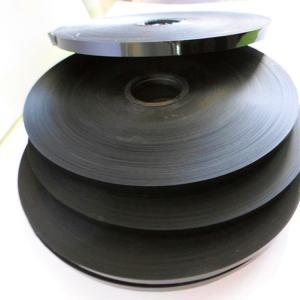 China 7mm 9mm 10mm White black blue Meter printer ribbon Wire printing ribbon PE tube printing cable printing tape wholesale