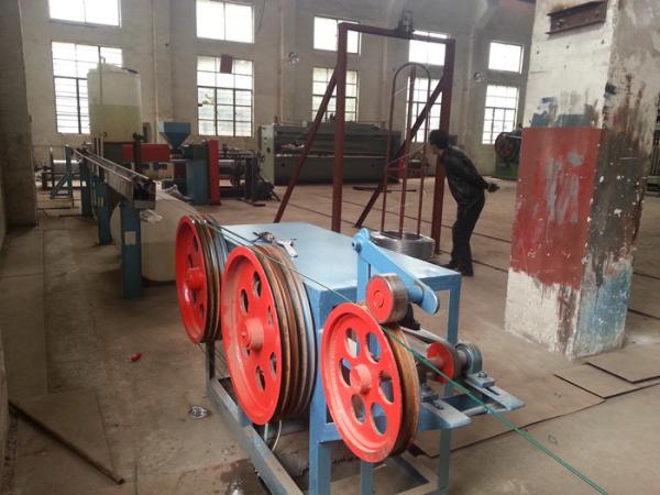 Quality Hot Galvanized Iron Wire PVC Coated Machine for Hexagonal Wire Netting 4kw for sale