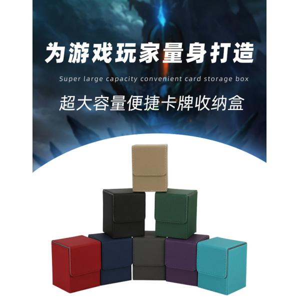 Naruto Deck Card Box 105x90x80mm Playing Card Storage Box 100+
