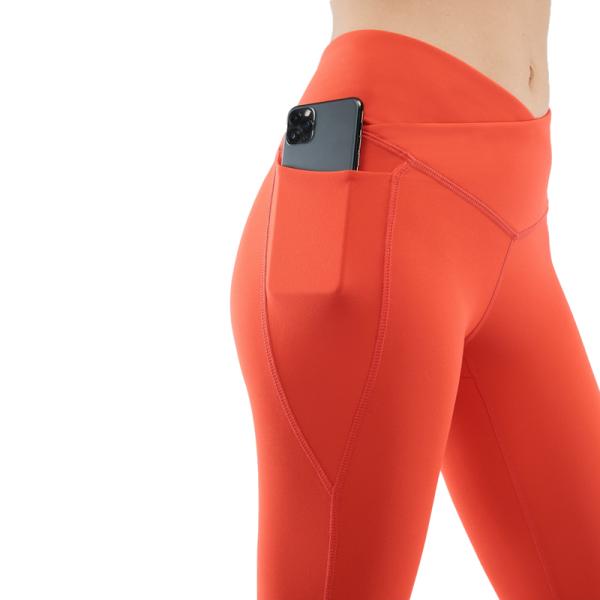 Wholesale Fitness Gym Running Training Butt Lifting Cross Waist Leggings Yoga Pants For Women