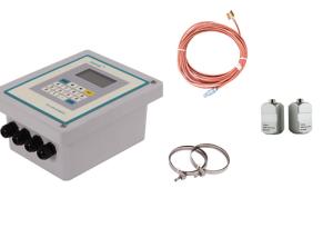 China Digital Transit Time Ultrasonic Flow Meter , Ultrasonic Liquid Flow Meter High Durability wholesale