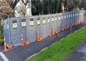 China Temporary Sound Fence Portable Soundproof Waterproof 27dB Customized Available wholesale
