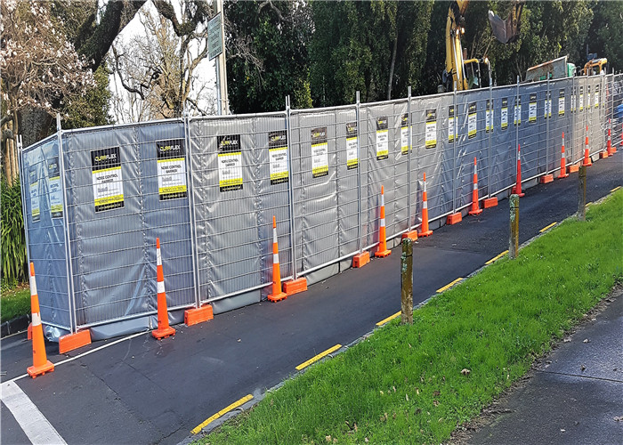 Temporary Sound Fence Portable Soundproof Waterproof 27dB Customized Available