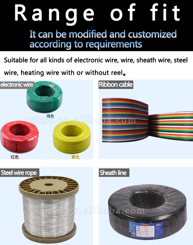 Wire Prefeeder Machine for Automatic Cable Stripping Machine Spool diameter 25MM/20MM