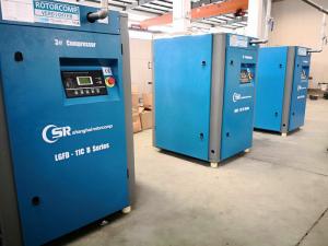 China Low Noise Emission Screw Air Compressor Equipped With Air Intake Muffler wholesale