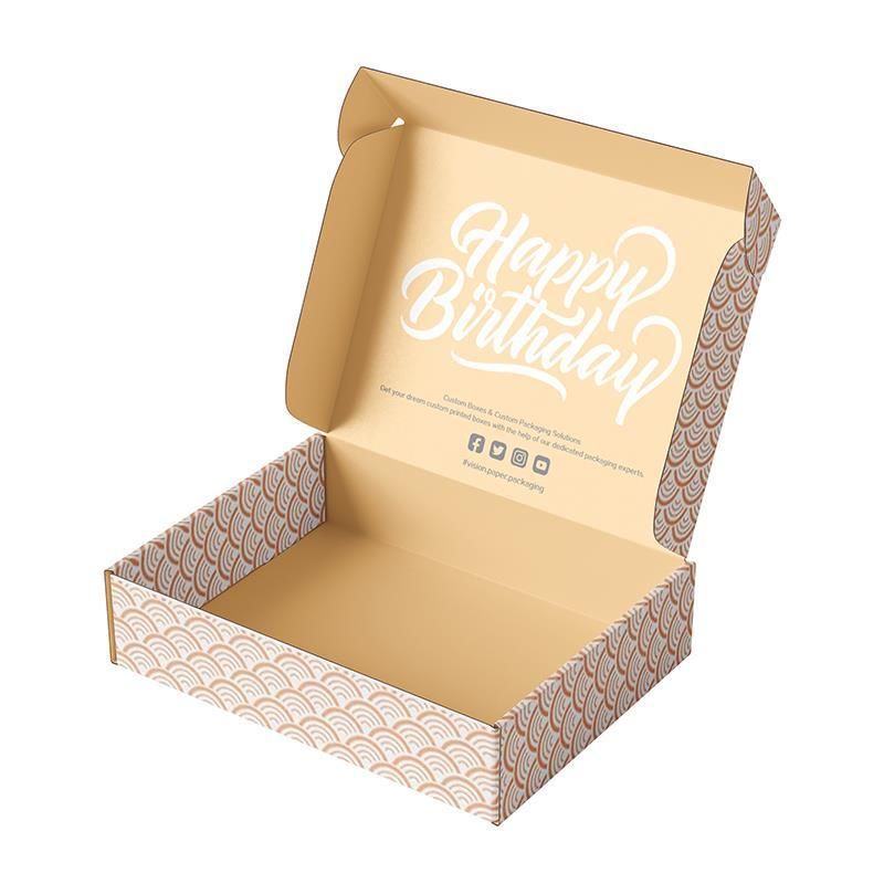 Custom Logo Printed Corrugated Cardboard Packaging Gift Box, China Wholesales Affordable Price Shipping Mailer Box