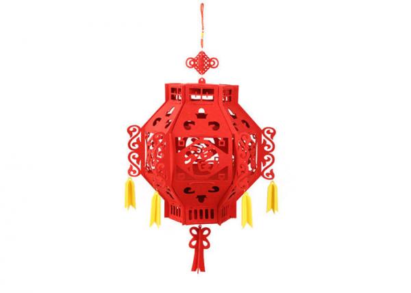 Quality Chinese Festival And Celebration 100pcs Felt Paper Lantern for sale