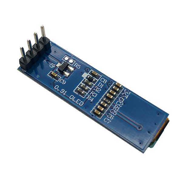 3V 5V 128x32 OLED Display Module 0.91 Inch 4 Pins With SSD1306 Driver IC