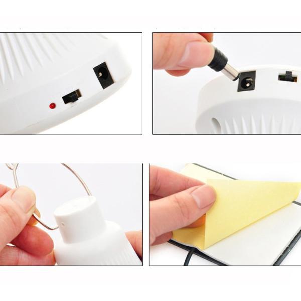 New solar remote control lamp camping light multifunction emergency light